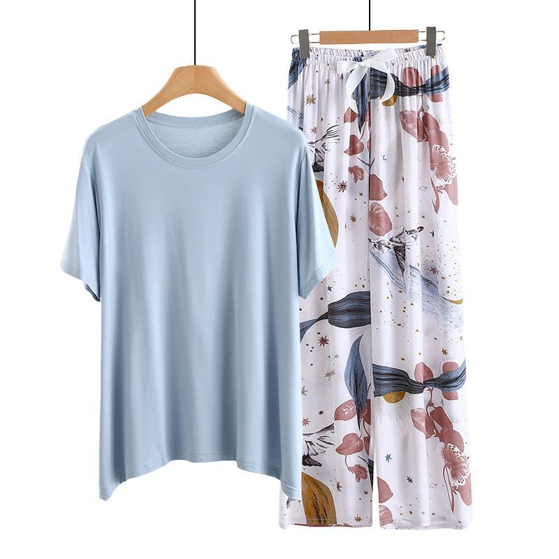 Comfy Modal fabrics Tops with viscose floral bottom free size