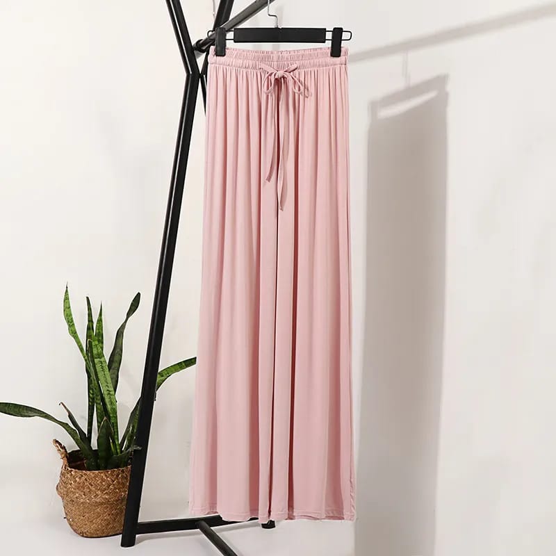 Modal fabrics loose pants with No touch  feel Comfort.