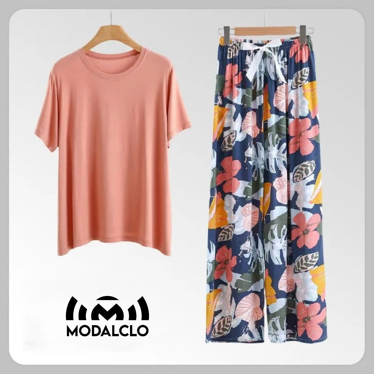 Comfy Modal fabrics Tops with viscose floral bottom free size