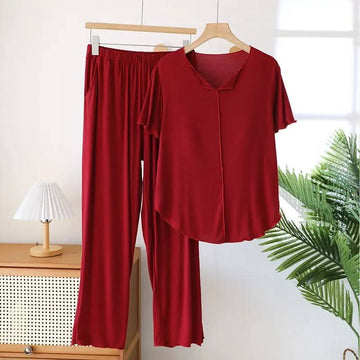 Modal stylish two pieces set with inbuilt padded bra