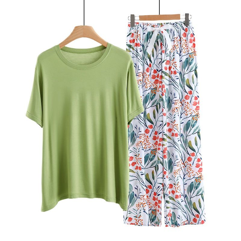 Comfy Modal fabrics Tops with viscose floral bottom free size