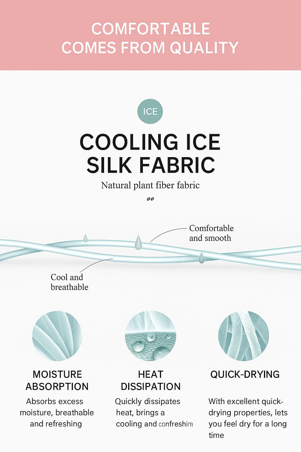 Women's Cloud comfy Ice Silk-short sleeve tee with pajama set