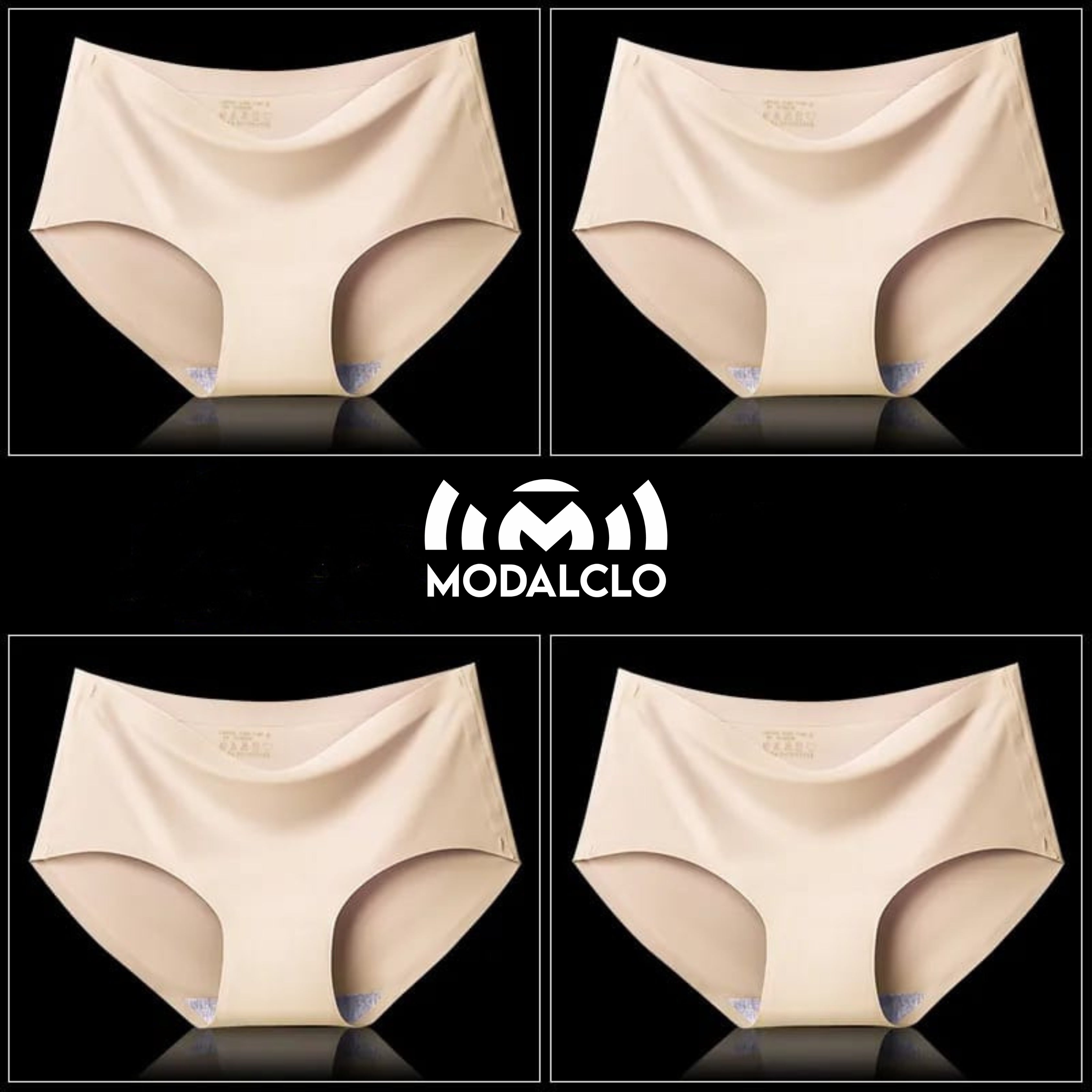 No Trace seamlelss panties set-4pcs